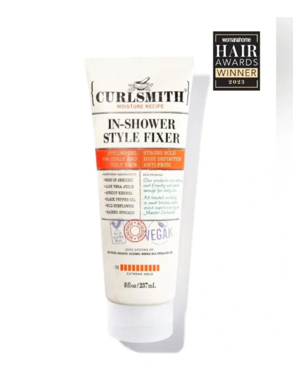 MSRP $28 | CURLSMITH In-Shower Style Fixer Extreme Hold Styling Gel –8oz-NEW